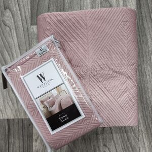 Wamsutta Bliss Mauve Euro Sham